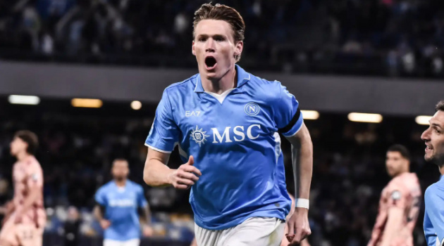 Antonio Conte bất ngờ khi McTominay tỏa sáng giúp Napoli vô địch Serie A