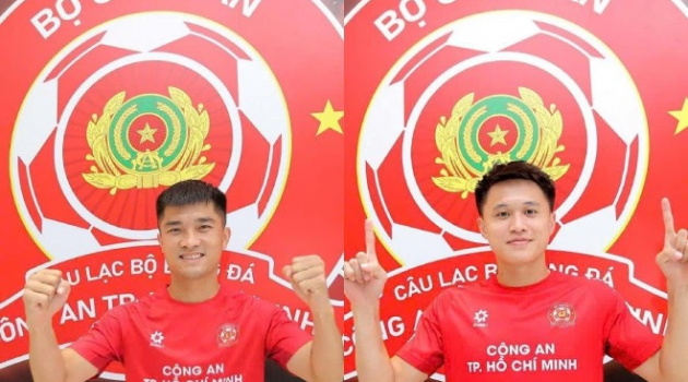 Công An TP.HCM chiêu mộ bộ đôi tài năng hướng tới V-League 2025