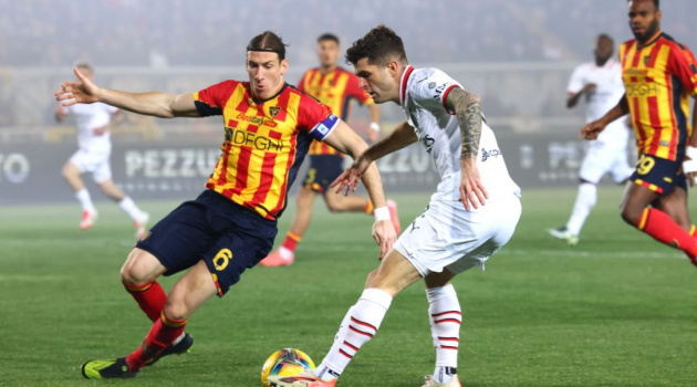 Pulisic gánh vác hàng công, AC Milan quyết phá dớp trên sân Lecce