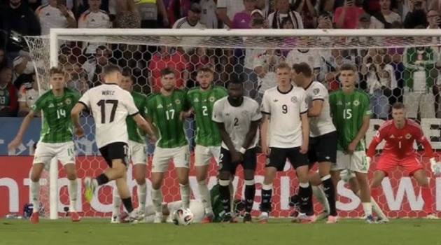 Florian Wirtz lập siêu phẩm đá phạt, Đức ngược dòng hạ gục Bắc Ireland 3-1