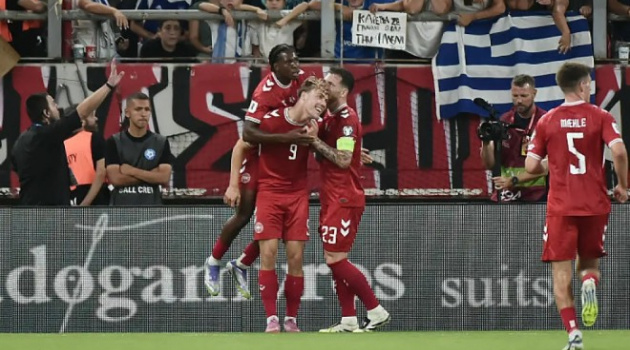 Đan Mạch thắng 3-0 trước Hy Lạp: Hojlund nổ súng trở lại