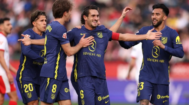 Atletico Madrid thắng đậm Girona, vươn lên top 3 La Liga