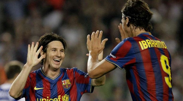 Đội hình huyền thoại từng sát cánh với Ibrahimovic