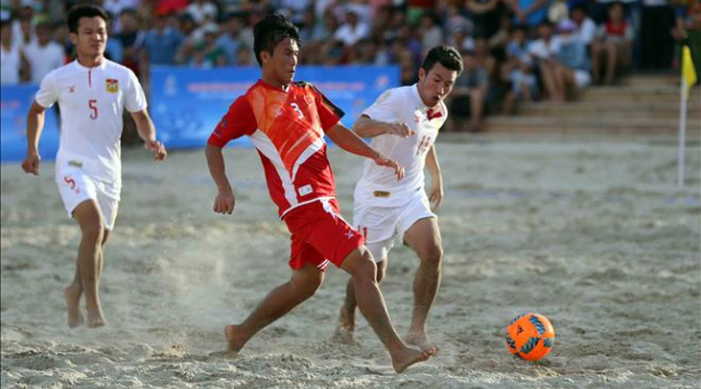 ĐT Thái Lan cùng Việt Nam vào Tứ kết môn bóng đá bãi biển