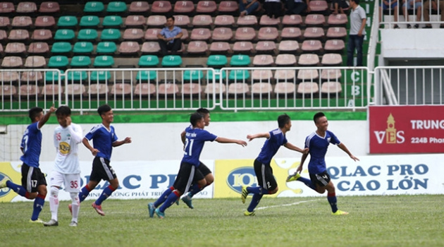 Khởi tranh vòng loại U21 Quốc gia 2017: Dàn sao trẻ V-League của U21 HAGL “ngã ngựa” trước U21 PVF
