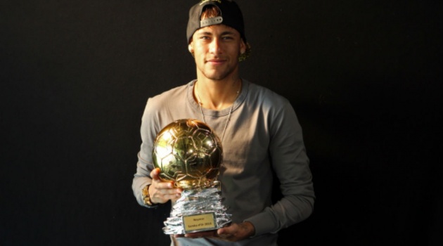 Đầu năm 2018, Neymar cũng đã có bóng vàng cho riêng mình