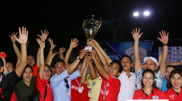 Bế mạc giải bóng đá Thanh Hóa miền Nam 2017: Triệu Sơn FC lên ngôi vô địch