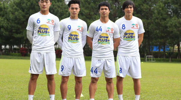 “Sao” HAGL thi đấu giao hữu tại Bình Phước