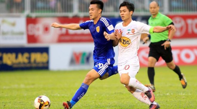 Mãn nhãn với pha bắt Volley của Công Phượng vào lưới Quảng Nam