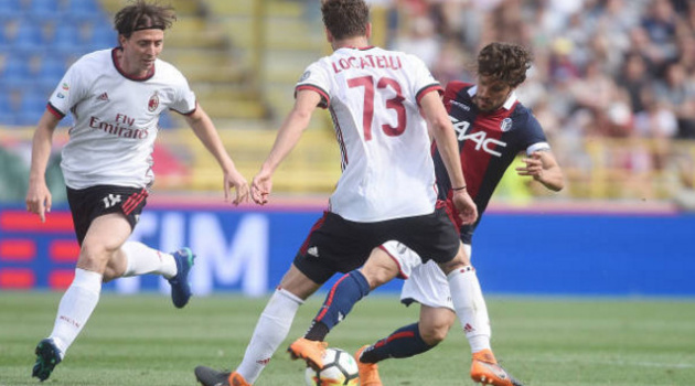 Highlights: Bologna	 1-2 AC Milan (Vòng 35 Serie A)