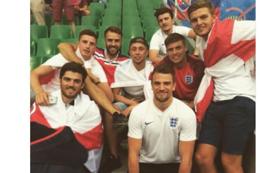 Cầu thủ Anh mừng ra mặt khi được gọi lên tuyển