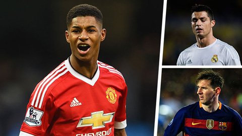 Rashford: Messi vĩ đại nhất lịch sử