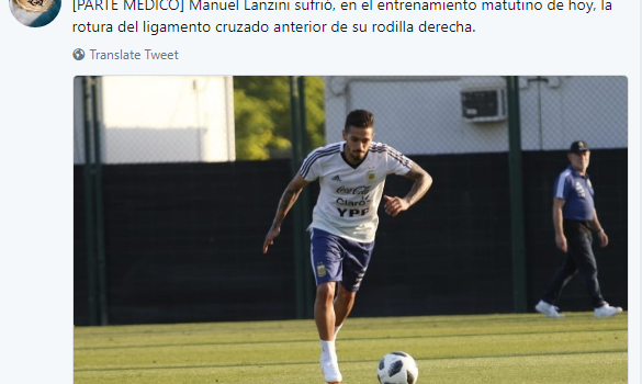 NÓNG: Tiền vệ quan trọng của Argentina chia tay World Cup vì chấn thương