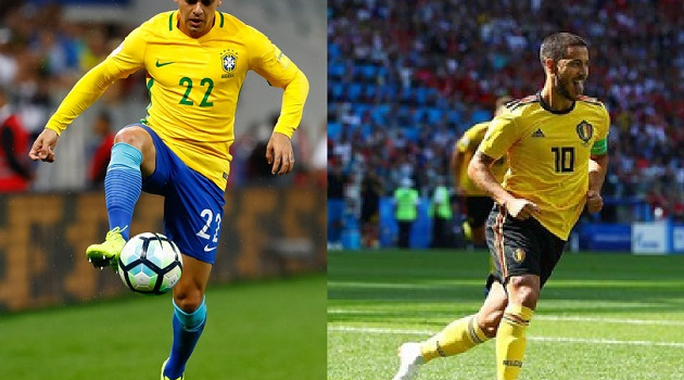 Đối đầu Hazard, cơ hội để Fagner đặt vé đến trời Âu