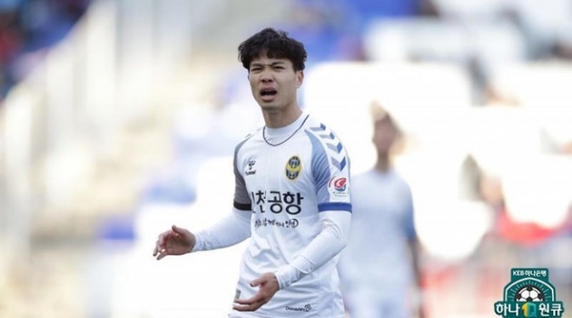 Công Phượng thi đấu 20 phút trong ngày Incheon thua trận thứ 8 tại K-League