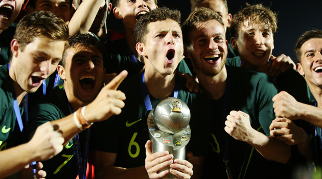 Khoảnh khắc Australia vỡ òa cảm xúc lên ngôi vô địch U18 Đông Nam Á 2019