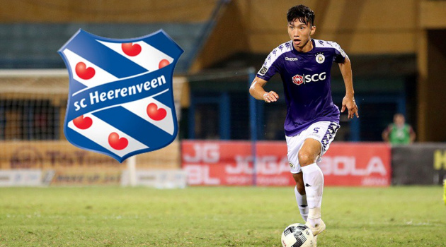 Đã rõ mức lương của Đoàn Văn Hậu ở SC Heerenveen