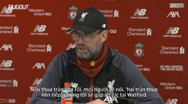 Klopp: Sức ép vô địch ngày càng lớn