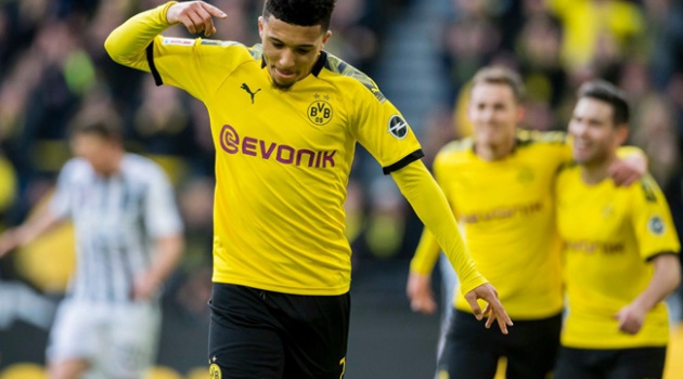 Erling Haaland dự bị, Sancho tỏa sáng giúp Dortmund thắng nhẹ