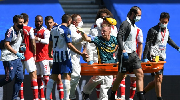 Toàn cảnh drama 'siêu to khổng lồ' ở trận Brighton 2-1 Arsenal