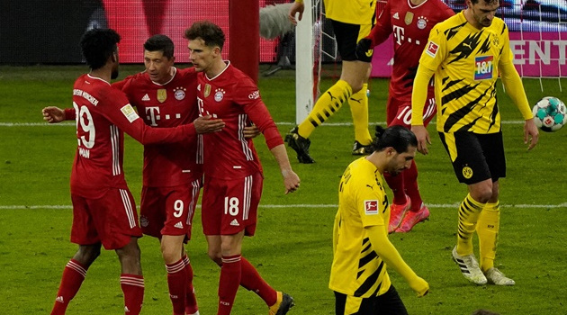 10 con số ấn tượng trận Bayern 4-2 Dortmund: 'Tội nghiệp' Haaland