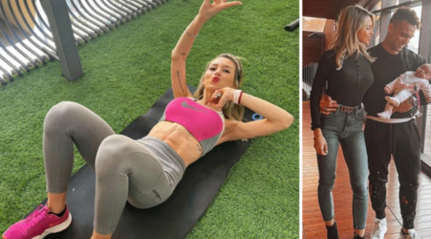 Bạn gái sao Inter khoe thân hình sexy, khiến cánh mày râu ganh tị