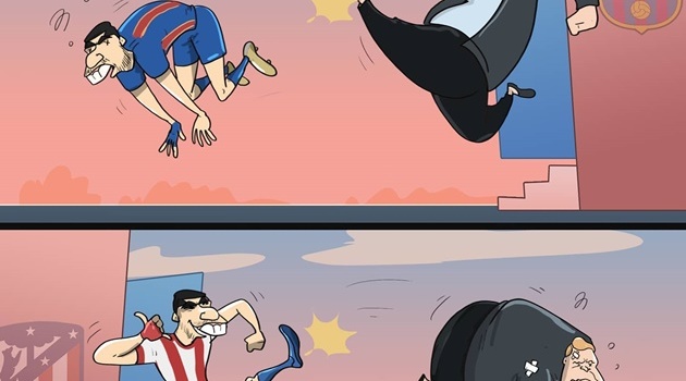Cười té khói với loạt ảnh chế La Liga