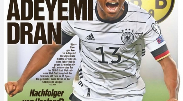 Dortmund nhắm Adeyemi thay thế Haaland