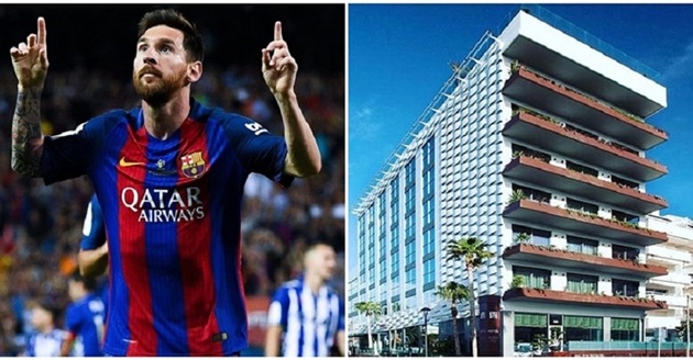 Khách sạn trị giá 26 triệu bảng của Messi ở Barcelona sắp bị phá bỏ