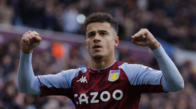 Coutinho tỏa sáng trong chiến thắng 4 sao của Aston Villa
