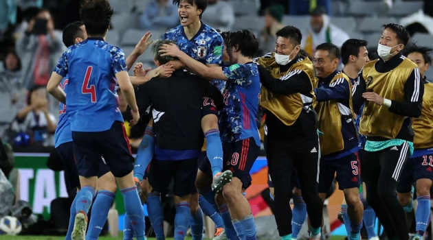 Tuyển Nhật Bản giành vé dự World Cup 2022