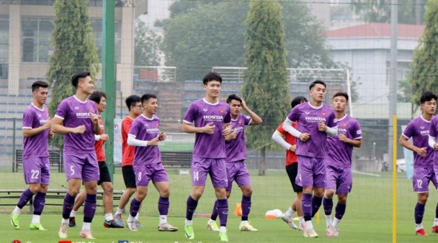 U23 Việt Nam làm quen sân thi đấu chính thức SEA Games 31