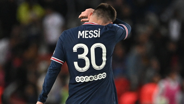 Hạn chế của Messi ở PSG