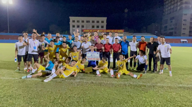 Hòa Bình FC lên hạng Nhất mùa giải 2023