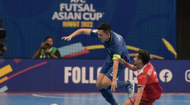 Đè bẹp Oman, futsal Thái Lan vào tứ kết giải châu Á