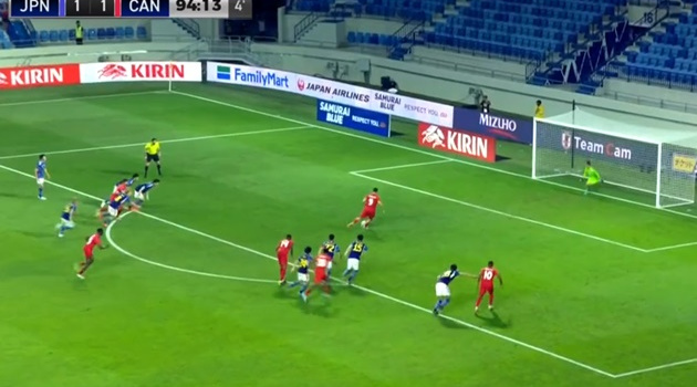 Nhật Bản thua ngược Canada trước thềm World Cup