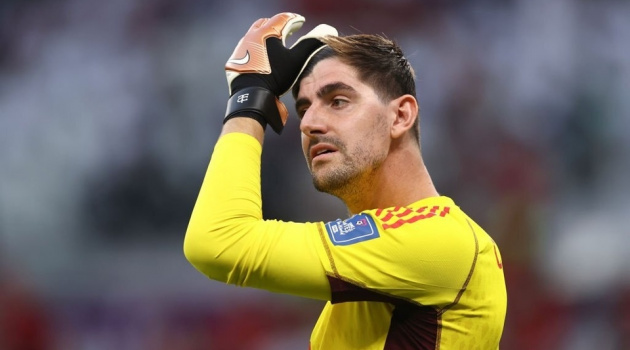 Courtois thành tội đồ trong trận thua của tuyển Bỉ