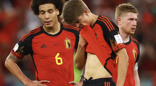 Phản ứng của HLV tuyển Bỉ sau trận thua trước Morocco