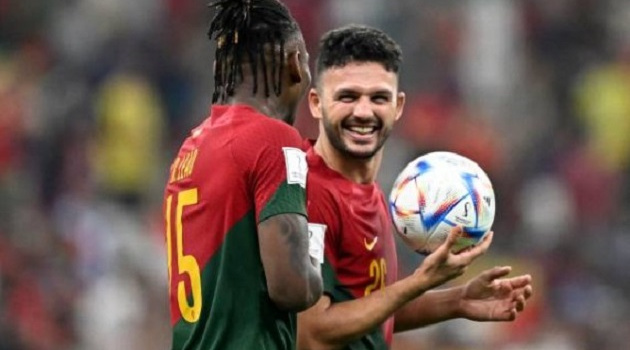 Goncalo Ramos phản ứng sau khi chiếm vị trí của Ronaldo