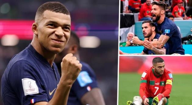 Người thắng kẻ thua trận Pháp 2-0 Morocco: Đỉnh cao Mbappe - Messi; 2 phát hiện của Deschamps