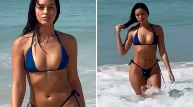 Bạn gái Alli khoe dáng sexy 