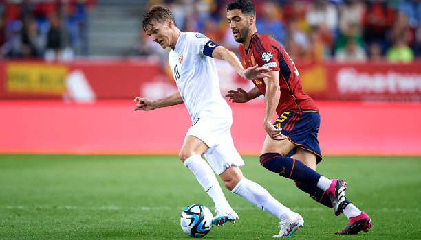 Vắng Haaland, Na Uy bị Tây Ban Nha hủy diệt