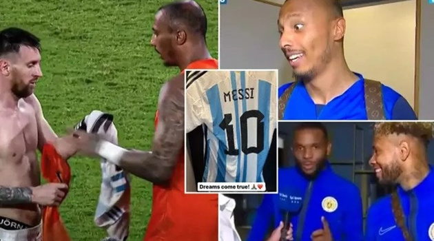 Thủ thành Curacao hạnh phúc vì Messi