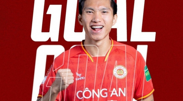 Văn Hậu giúp CAHN lội ngược dòng trước Khánh Hòa