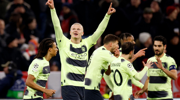 Haaland lại ghi bàn, Man City tiễn Bayern khỏi Champions League