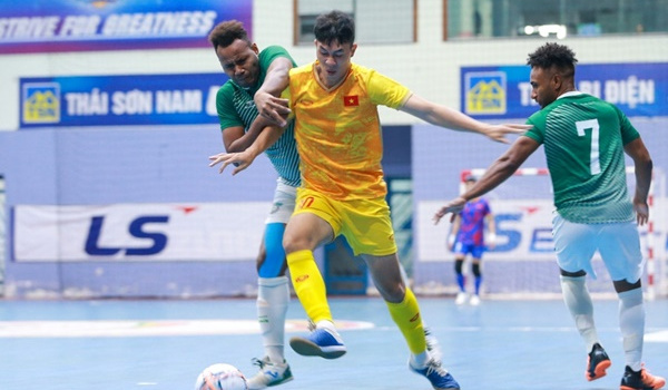Tuyển futsal Việt Nam thắng Solomon 5-0 ở 2 trận liên tiếp