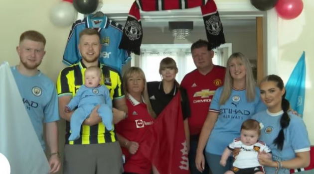 FA Cup: Gia đình chia rẽ vì 2 nửa thành Manchester
