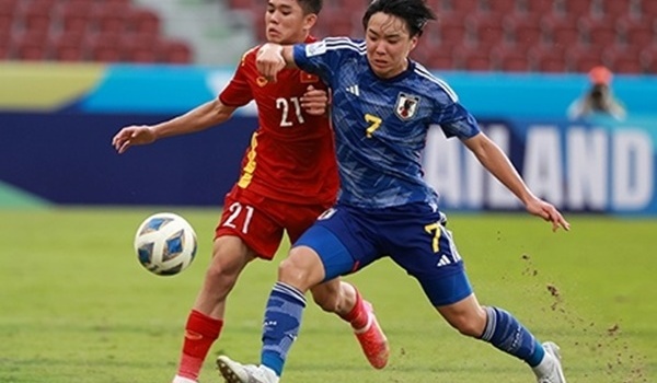 U17 Việt Nam thua đậm trước Nhật Bản