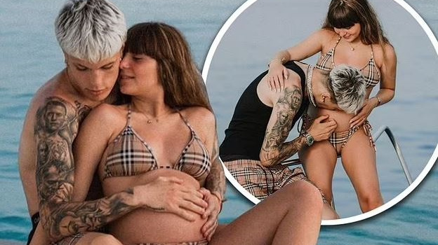 Alejandro Garnacho, 19 tuổi, khoe bụng bầu của bạn gái