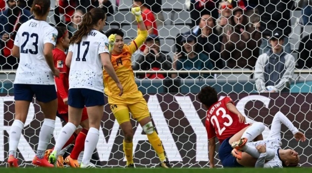 Kim Thanh hóa người hùng cản phá penalty của tuyển Mỹ